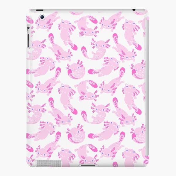 Pink axolotl pattern Coque rigide iPad