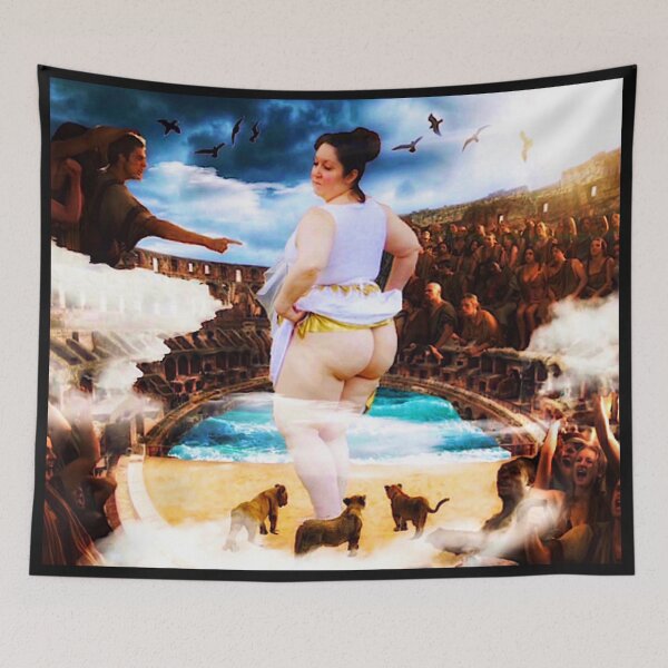 Item preview, The Adoration Of A Goddess Collage  designed and sold by Mark Jesus-Allen.