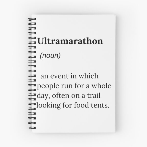 Item preview, ULTRAMARATHON DICTIONAR| Perfect Gift designed and sold by sherricam.