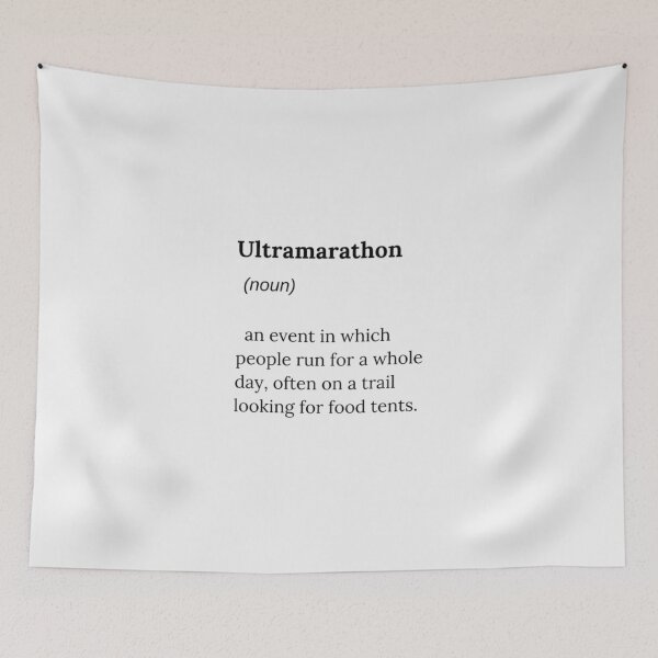 Item preview, ULTRAMARATHON DICTIONAR| Perfect Gift designed and sold by sherricam.