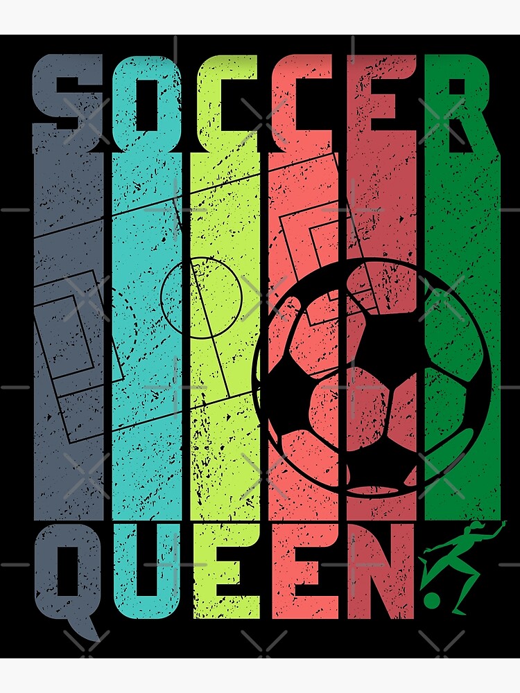 Impression photo « Équipe sportive féminine de la reine du football