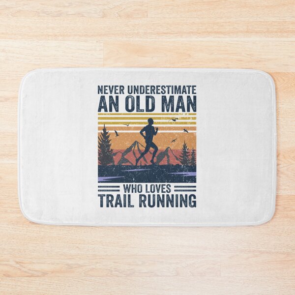Item preview, Never Underestimate An Old Man Trail Runnin| Perfect Gift designed and sold by sherricam.