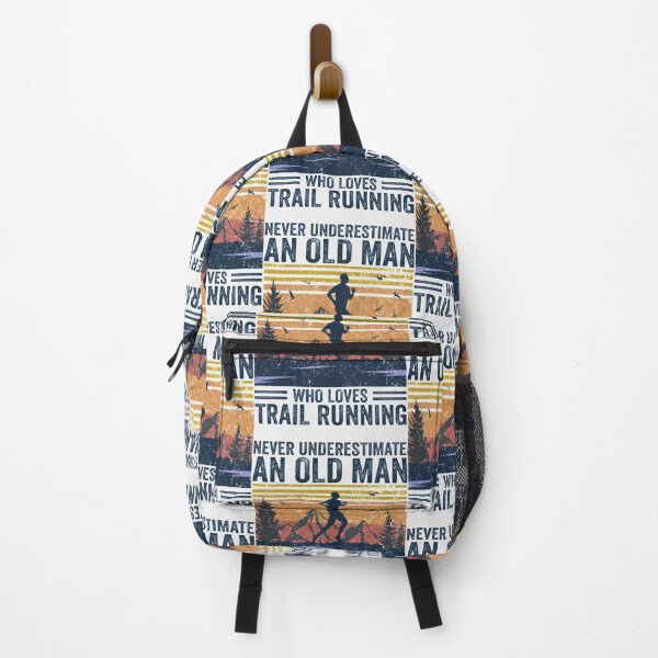 Item preview, Never Underestimate An Old Man Trail Runnin| Perfect Gift designed and sold by sherricam.