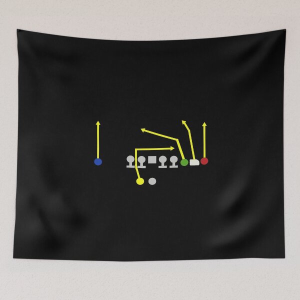 Item preview, NCAA Football - Four Verticals designed and sold by frankyou.