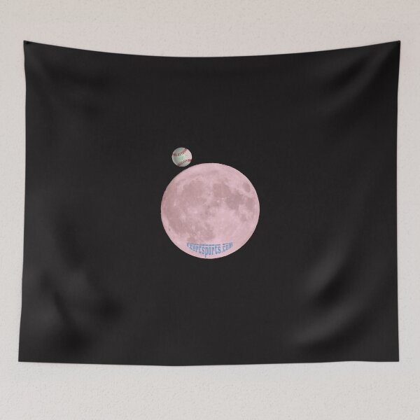 Item preview, Strawberry Moon And A Baseball Moonshot designed and sold by PopPucks.
