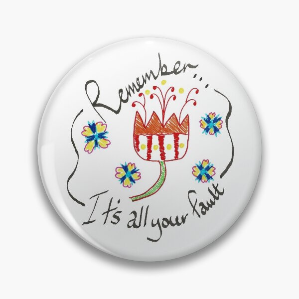 Item preview, Remember it's all your fault designed and sold by iamcrover.