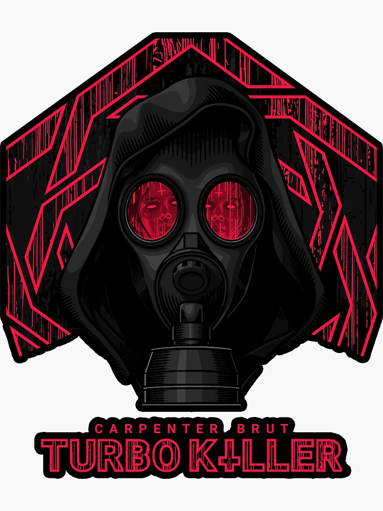 "black mask killer" Sticker for Sale by Renec1948 Redbubble