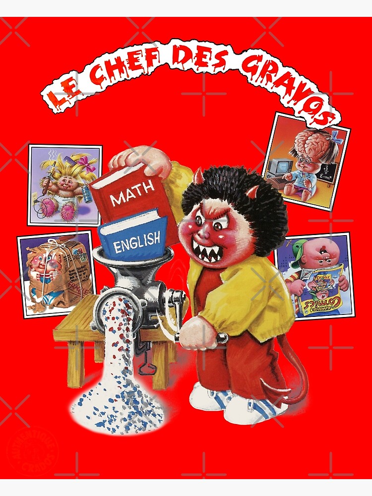 Carte de vœux for Sale avec l'œuvre « J'aime les Crados GPK