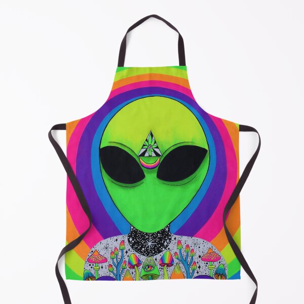 Item preview, Trippy Colorful Alien designed and sold by Jjs TrippyDesigns.
