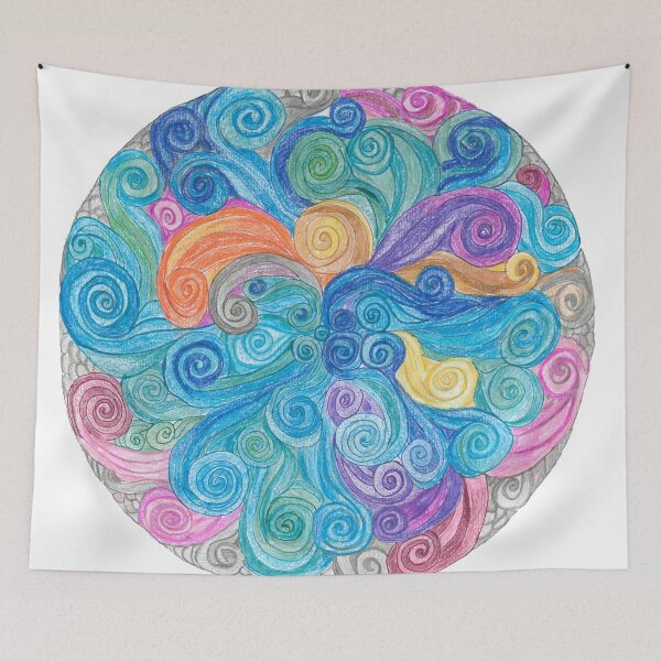 Item preview, Madalas the Waves of the Sea designed and sold by CarlaBedia.