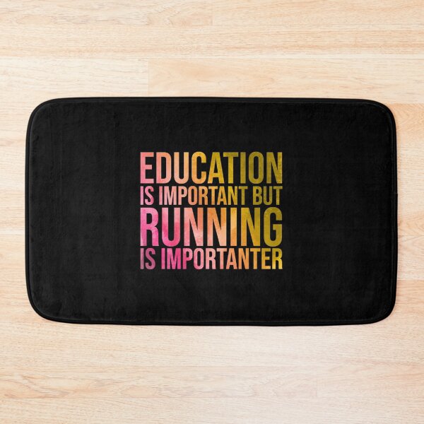 Item preview, Running Is Importanter in Watercolo| Perfect Gift designed and sold by sherricam.