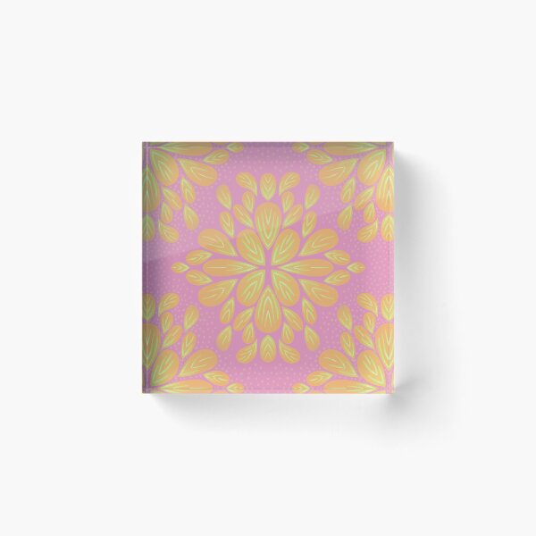 Item preview, Purple and orange pattern designed and sold by Julie  Owen.