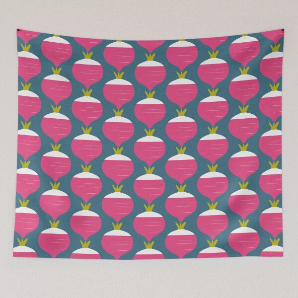 Item preview, Vegetable _ Herb Gardens Turnips Blue designed and sold by susycosta.