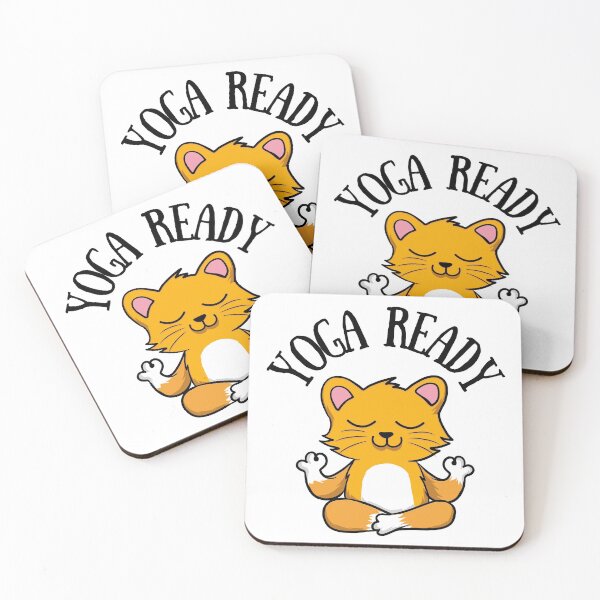 Item preview, Yoga Ready Cat designed and sold by DWDiva.