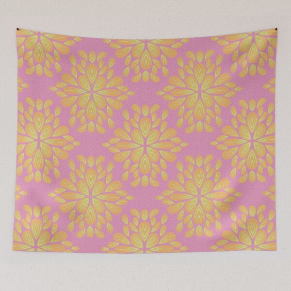 Item preview, Purple and orange pattern designed and sold by Julie  Owen.