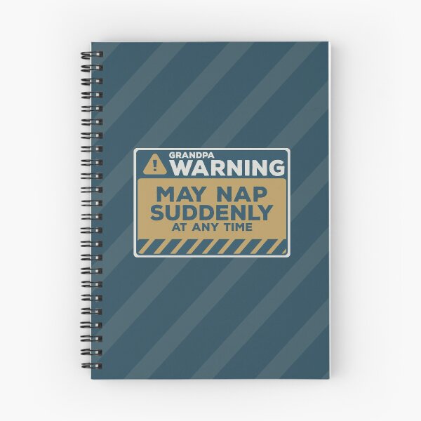Item preview, May Nap Suddenly At Any Time Funny Grandpa Warning designed and sold by Chris Pierre Art.