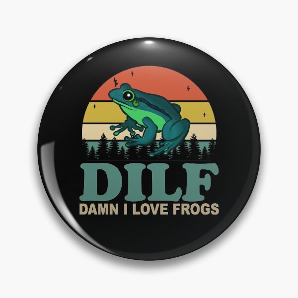 Item preview, DILF Damn I Love Frogs designed and sold by EvengoDesign89.