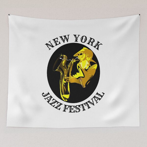 Item preview, New York Jazz Festival - Jazzy designed and sold by Funwithmusic.