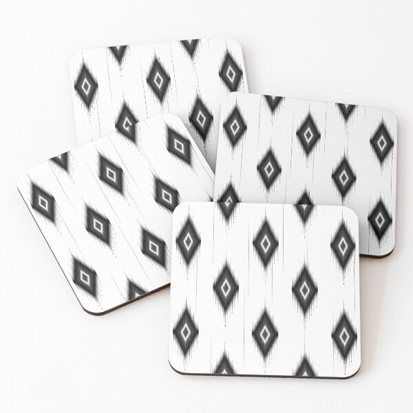 Artikelvorschau, ethnische geometrische Muster Schwarz-Weiß-Design für Hintergrund-Teppich-Tapete Stoffmuster Textil-Batik nahtlose Stickerei-Stil entworfen und verkauft von Pongsatorn298.