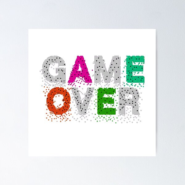 Item preview, Game Over designed and sold by kiwihaka.