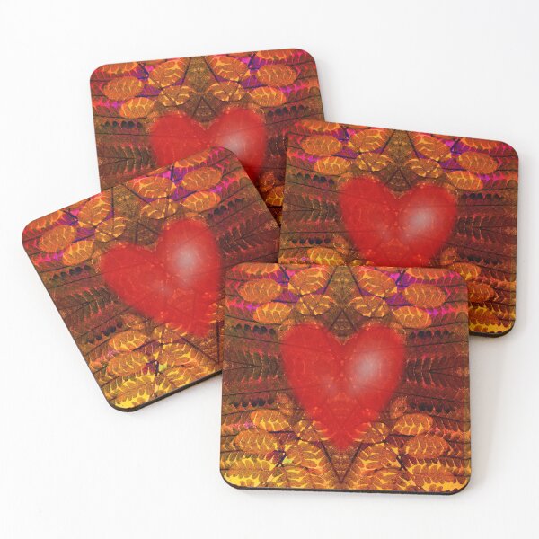 Item preview, Autumn Heart - Abstract Autumn design designed and sold by John Dewar.