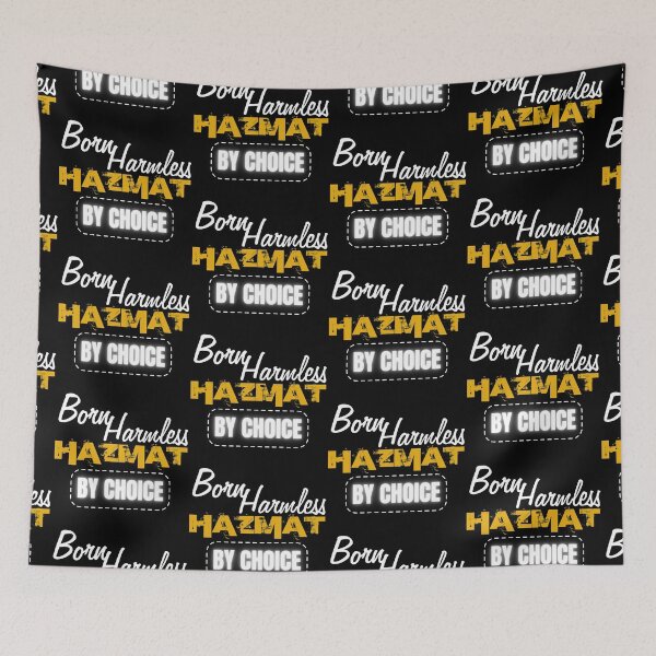 Item preview, Born Harmless, Hazmat by Choice-Funny Trucker designed and sold by Mary Maple.