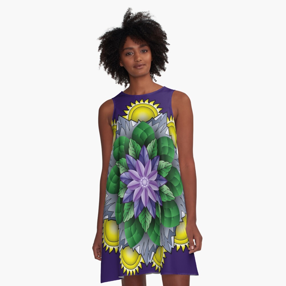 Item preview, A-Line Dress designed and sold by jabwai.