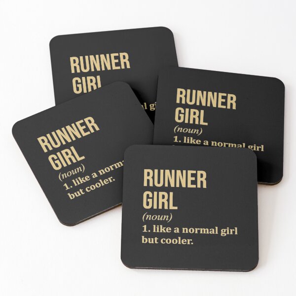 Item preview, Runner Girl Funny Running Quot| Perfect Gift designed and sold by sherricam.