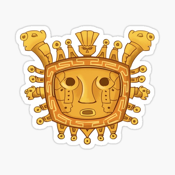 Item preview, Viracocha mask designed and sold by patricioguerra.