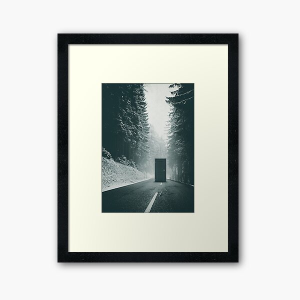 Middle Framed Art Print