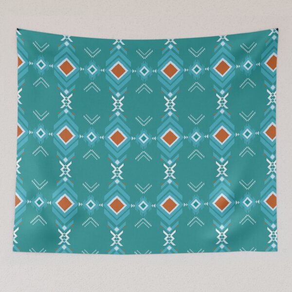 Item preview, Ikat ethnic pattern geometric designed and sold by Pakarach.