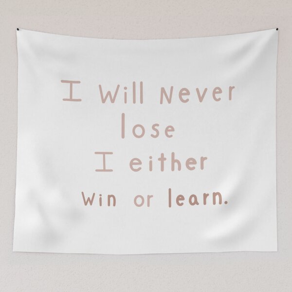Item preview, I Either Win Or Learn designed and sold by beckahbrooks.