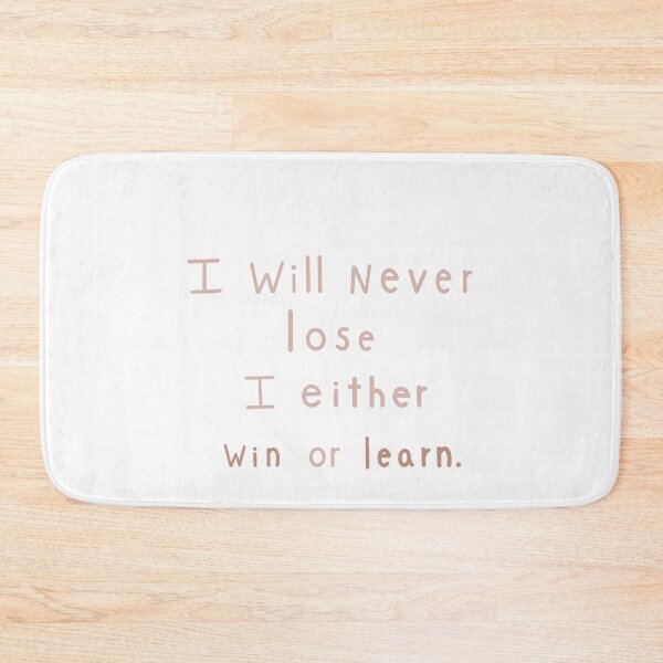 Item preview, I Either Win Or Learn designed and sold by beckahbrooks.