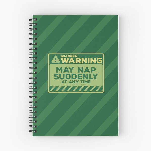 Item preview, May Nap Suddenly At Any Time Funny Grandpa Warning designed and sold by Chris Pierre Art.
