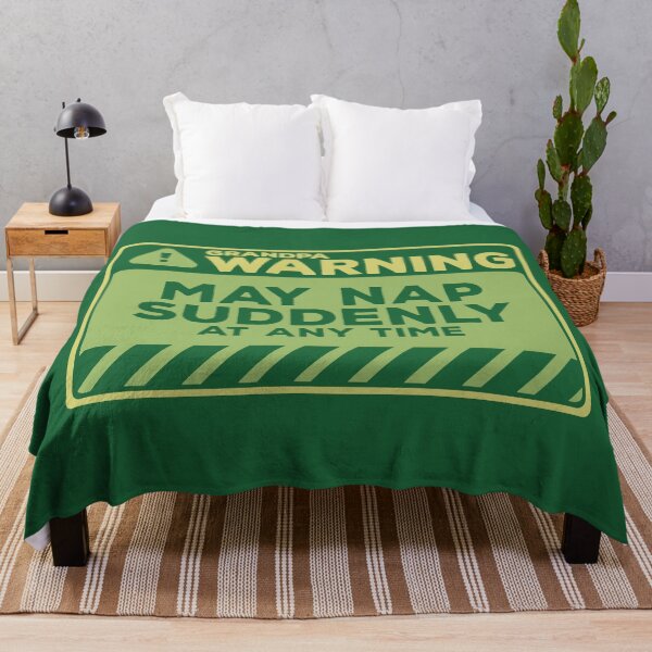 Item preview, May Nap Suddenly At Any Time Funny Grandpa Warning designed and sold by Chris Pierre Art.