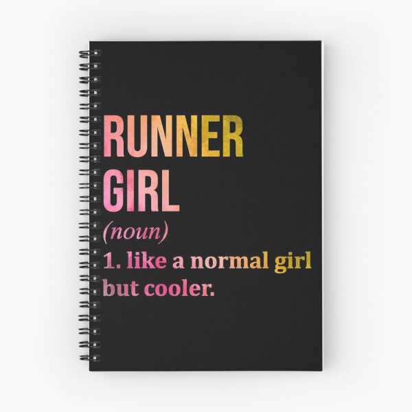 Item preview, Runner Girl Funny Running Quote in Watercolo| Perfect Gift designed and sold by sherricam.