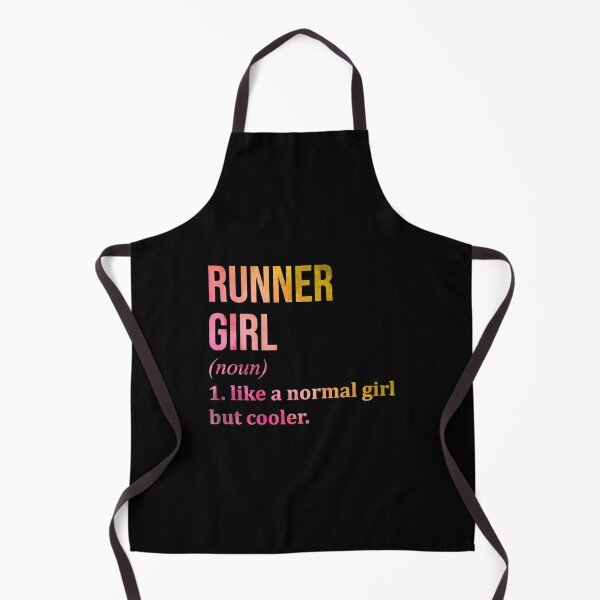 Item preview, Runner Girl Funny Running Quote in Watercolo| Perfect Gift designed and sold by sherricam.