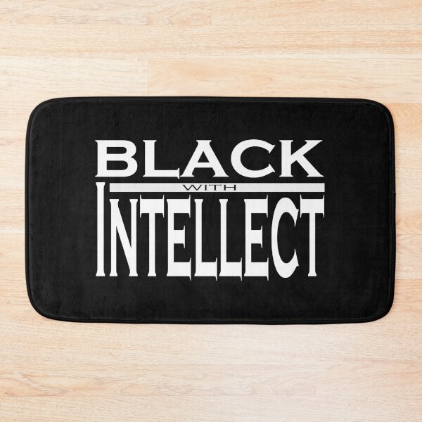 Item preview, BLACK WITH INTELLECT designed and sold by Konxious.