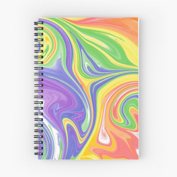 Item preview, Rainbow Melted Milkshake Abstract designed and sold by ThatsJustJilly.