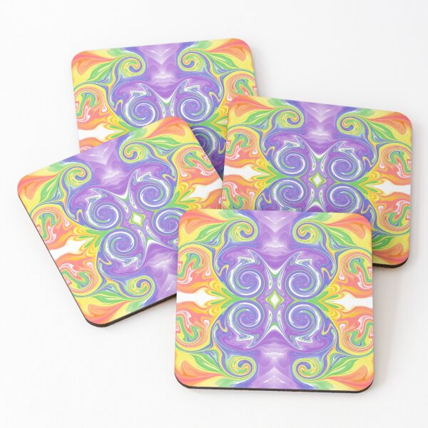Item preview, Rainbow Melted Milkshake Abstract designed and sold by ThatsJustJilly.