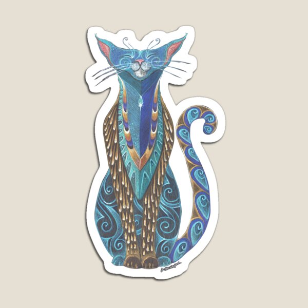 Cat Totem Magnet