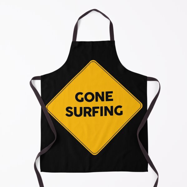 Item preview, Gone Surfing | Car Stickers | Warning Sign designed and sold by FriendsList.