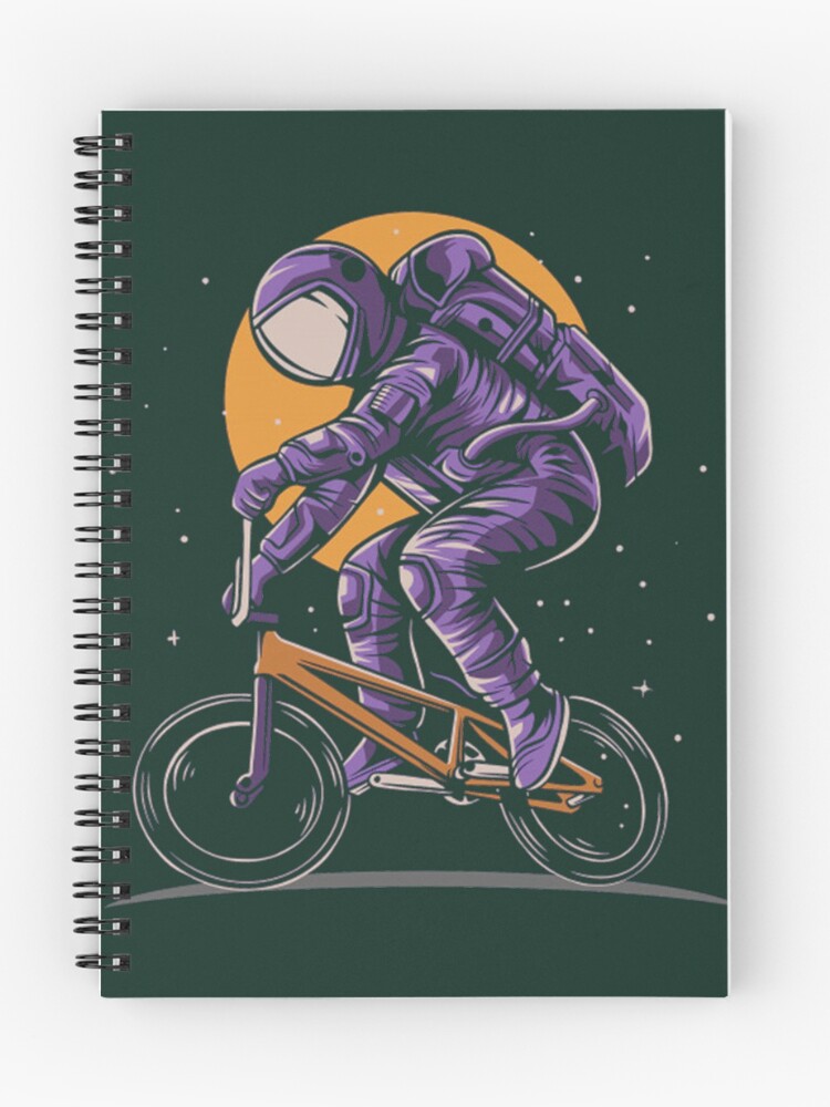 Thumbnail 1 of 3, Journal, Astronaut on Cycle designed and sold by RitzuPaul.
