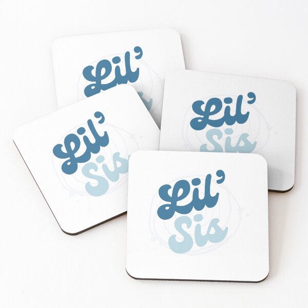 Item preview, Big & Little Sister Collection: Blue & White Little Sis  designed and sold by edcullenrx.