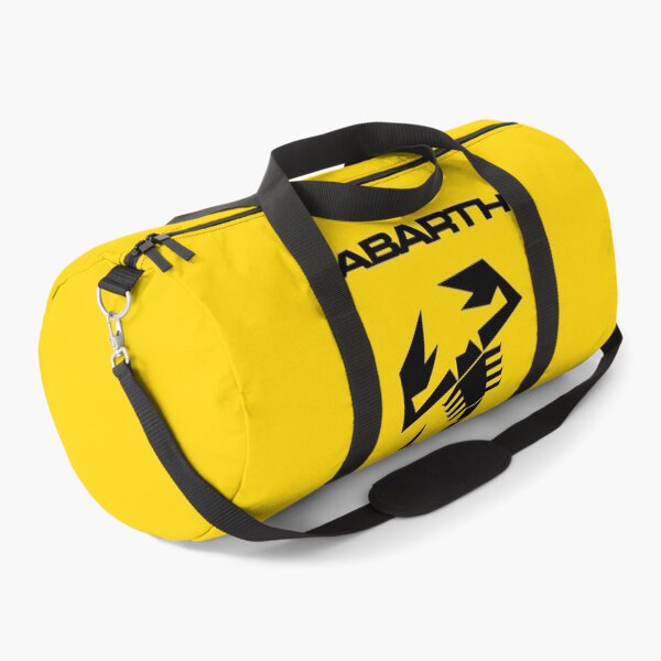 Abarth & scorpion (black) Duffle Bag