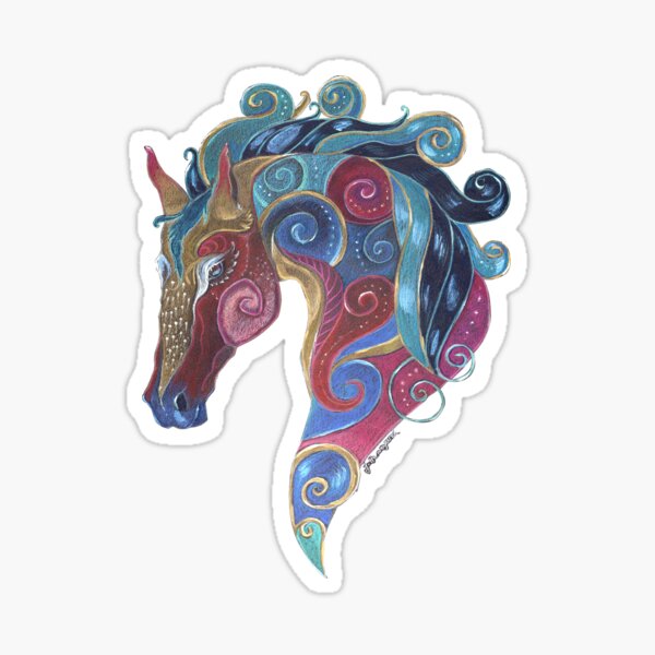 Horse Totem Sticker