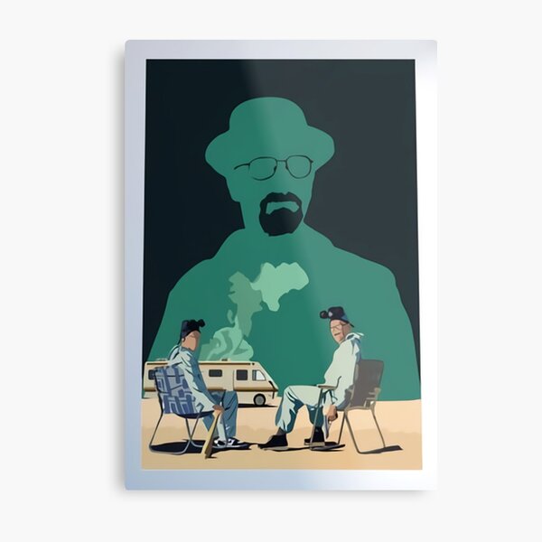 Breaking Bad Inspired Poster Metal Print