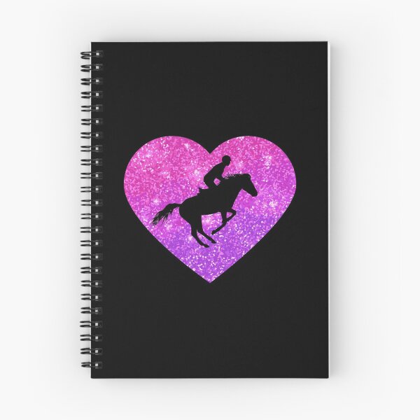 Item preview, Cute Show Jumping Horse Heart Gift For Girls Teens And Women Long Sleeve T-Shirt designed and sold by ryannokune.