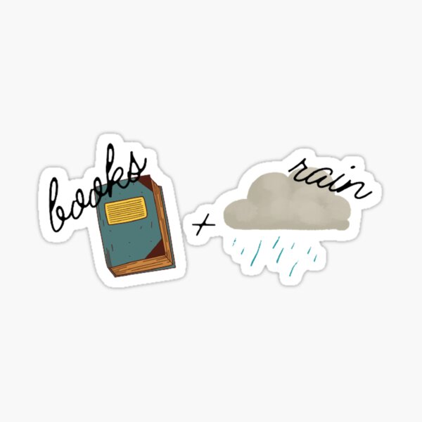 Artikel-Vorschau von Bücher + Regen, designt und verkauft von BabyCupcakes.