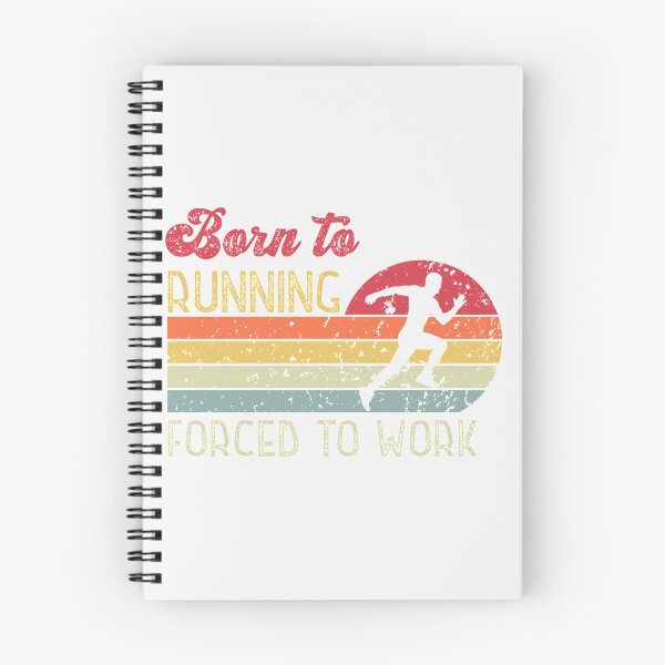 Item preview, Born To Running Forced To Work Retr| Perfect Gift designed and sold by sherricam.
